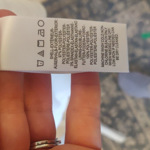 Dress The Population Catalina Fit & Flare V-Neck Sleeveless Crepe Dress White S - Picture 15 of 16